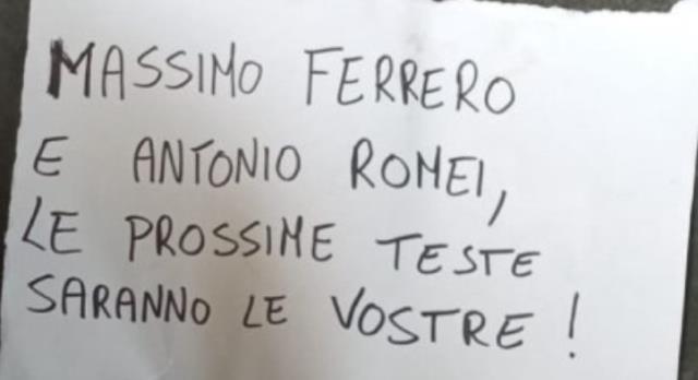 Sampdoria kulüp binasına kesik domuz başı bırakıldı! Notu okuyan yetkililer hemen alarm verdi