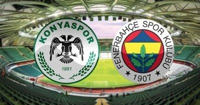 Fenerbahçe Konyaspor maçı saat kaçta, hangi kanalda? Fenerbahçe - Konyaspor muhtemel 11'ler...ERTELEME MAÇLARI