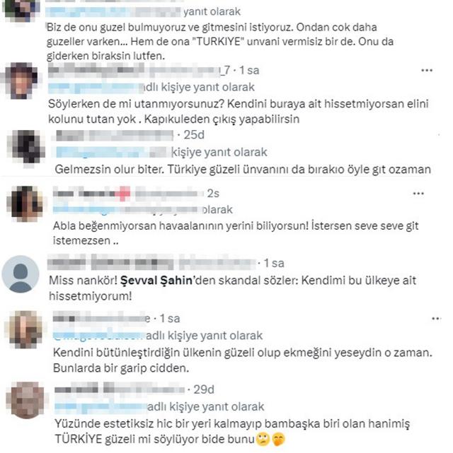 'Kendimi Türkiye'ye ait hissetmiyorum' diyen Şevval Şahin'e tepki yağıyor