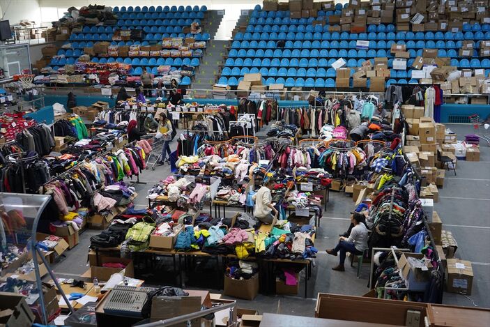 Trakya'dan deprem bölgesine yardım