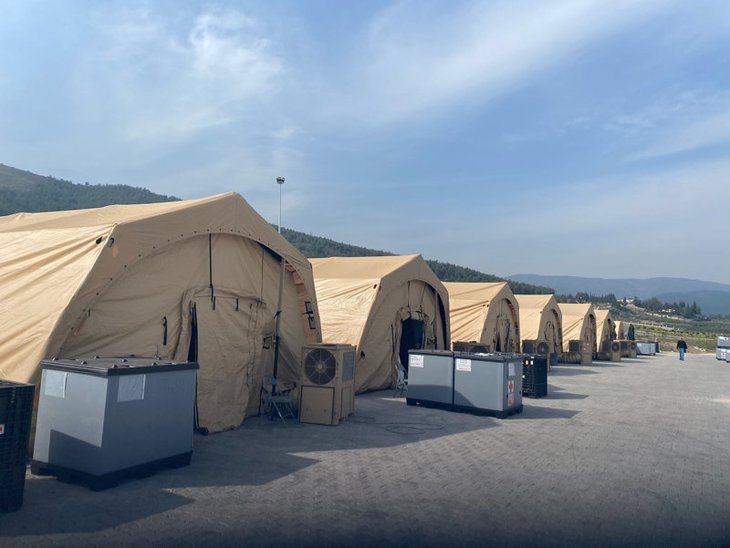 ABD’nin sahra hastanesi Sağlık Bakanlığı’na devredildi