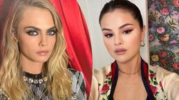 Selena Gomez ve Cara Delevingne aynı dövmeden yaptırdı