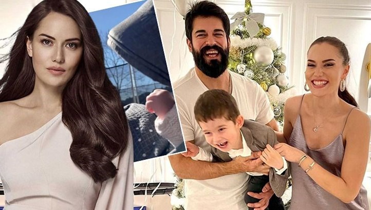Fahriye Evcen'den küçük oğlu Kerem'le ilk paylaşım