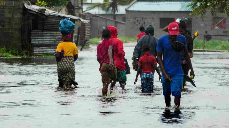 Freddy Kasırgası, Mozambik'i ikinci kez vurdu: 1 ölü