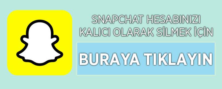 Snapchat Hesap Silme Linki 2023: Kalıcı Olarak Snapchat Hesabı Nasıl Kapatılır