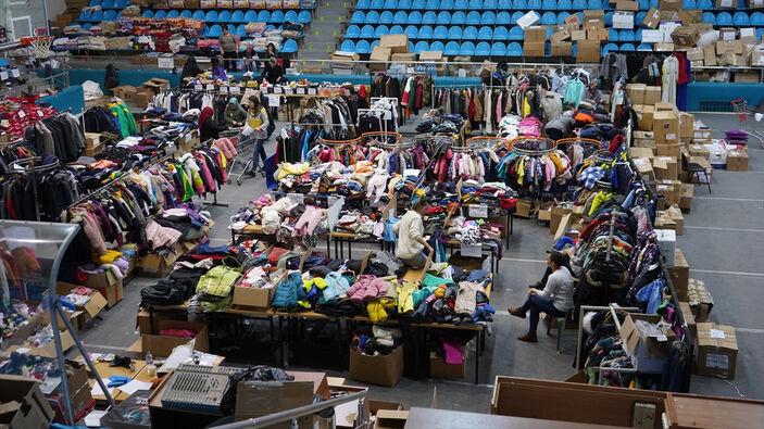 Trakya'dan deprem bölgesine yardım